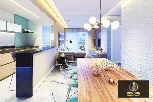 Apartamento Com 2 Dormitórios À Venda, 75 M² Por R$ 439.000,00 - Jardim Marina - Mongaguá/sp - Ap0030