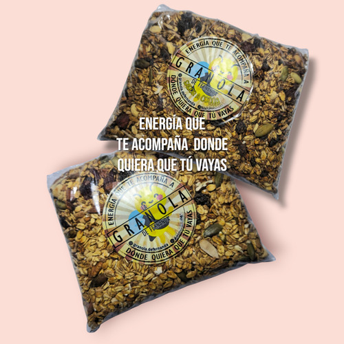 Granola Artesanal 100% Natural Sin Azúcar