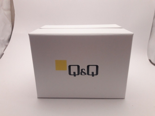 Reloj Q&q Modelo Vr18j013y Extensible Rojo