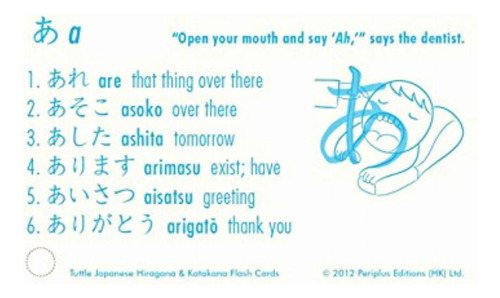 Japanese Hiragana And Katakana Flash Cards Kit: Learn The