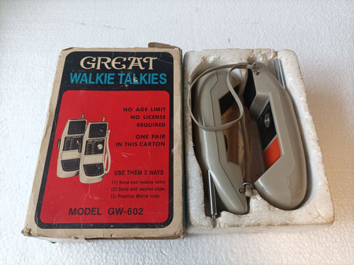 Walkie Talkie Vintage Great