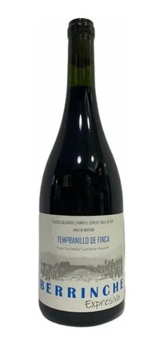 Vino Berrinche Estate Tempranillo Lattarico Wines