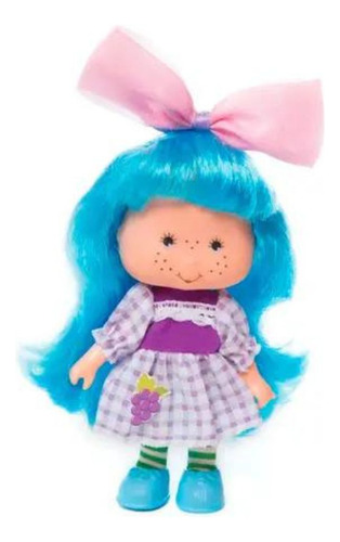 Boneca Colecionável Uvinha Estrela Cheirinho Uva Moranguinho