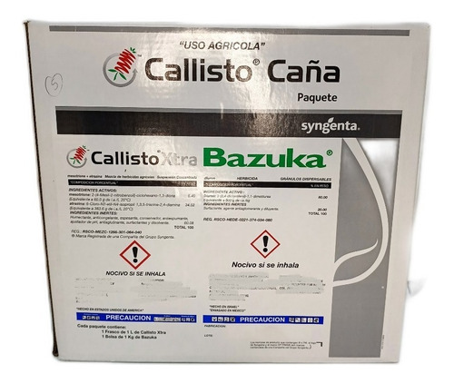 Paquete Callisto Caña Diuron , Mesutrione+ Atrazina