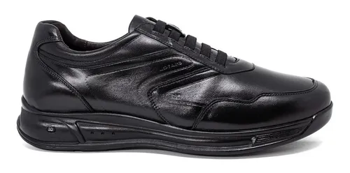 Sapato T nis Casual Jota Pe 3d Maxx Evolution Couro Conforto