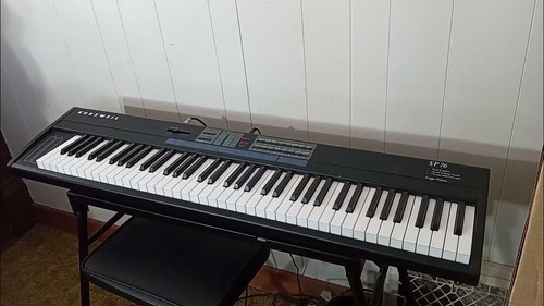 Kurzweil Sp76 Stage Piano 1 Ano Garantia Sommecheado Vermelh (Usado)