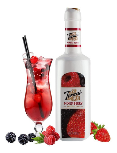 Mezcla De Frutas Frusia Torani Sabor Mezcla De Moras 1 L