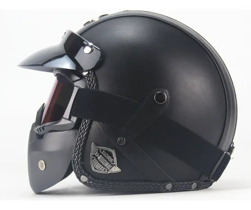 Casco de moto cafe racer sale