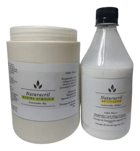 Resina Acrílica Naturacril No Toxica X 1.400gr.