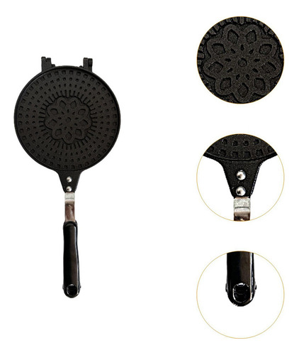 Máquina De Waffle Portátil Para Delícias Caseiras
