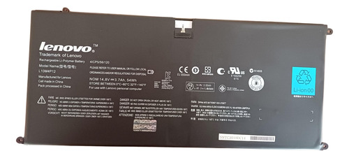Batería Lenovo L10m4p12 Para Lenovo U300 Yoga 13 Series