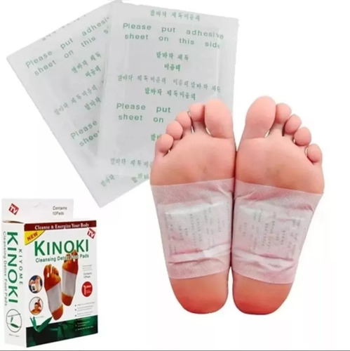 100 Parches Desintoxicantes Para Pies Kinoki