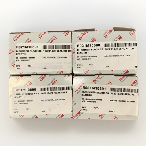 Lot Of 4 Rexroth Bosch R162211420 Ball Runner Block Dda