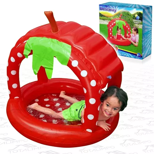 Puff Inflable Bestway - Rojo — HTS