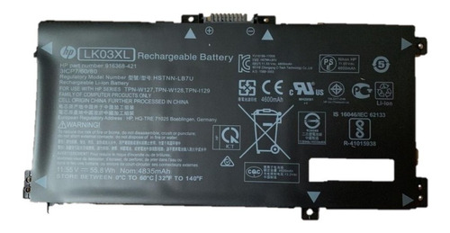 Lk03xl Batería Original Hp Envy 360 15-bp012dx, 916814-855