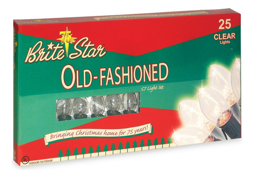 Brite Star 37-835-00 25 Unidades Cermica C7 Old Fashioned Li