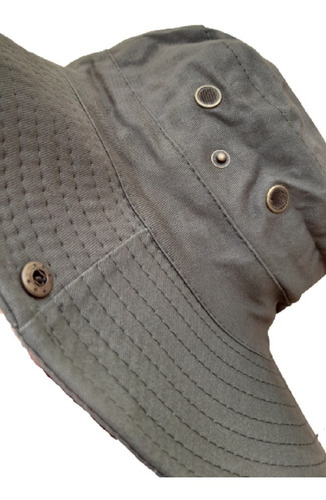 Imagen 3 de 5 de Gorro Sombrero Algodon Ala Grande Australiano Bonnie Verano