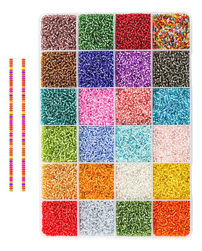 Perlas De Semillas Redondas Casi Uniformes De 23000 X 2 Mm C