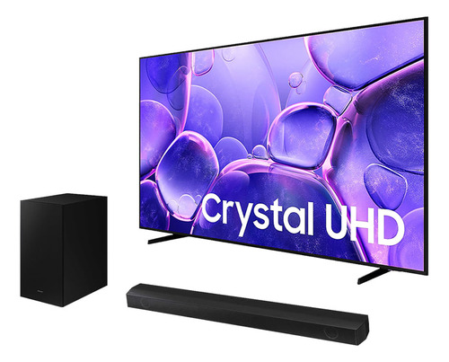 Samsung Smart Tv 55 Crystal Uhd 4k U8600f 2025 + Soundbar