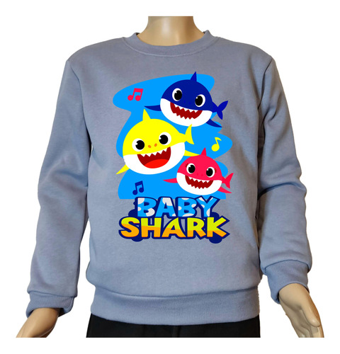 Buzo Baby Shark En 2 Diseños Y En Varios Colores