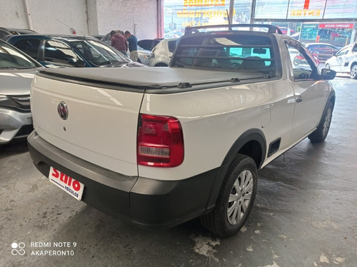 Imagem 6 de 11 de Saveiro Robust 1.6 Flex 8v 2019 Branca Completo Veja !!!