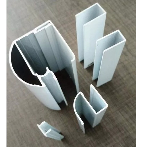 Kit Box F1 Perfis Acessórios P/ Vidro De 08mm Vão 1,50 Mts