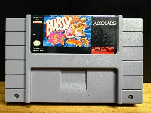 Bubsy super nintendo discount