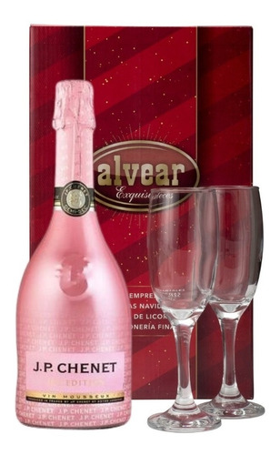 Espumante J.p. Chenet Ice Rose + 2 Copas