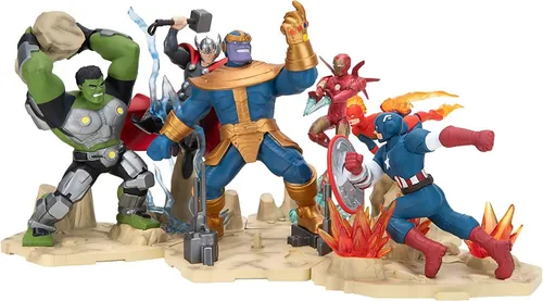 Zoteki Figura Avengers Hulk Con Base Orig 10cm