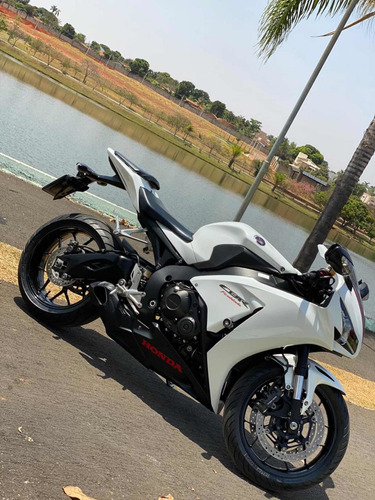 Honda Moto Cbr 1000rr Fireblade Branco Pérola Manual/chave
