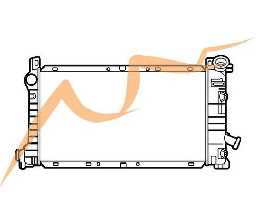 Radiador Para Ford Topaz Tempo 1987 1988 1989 1990 1991