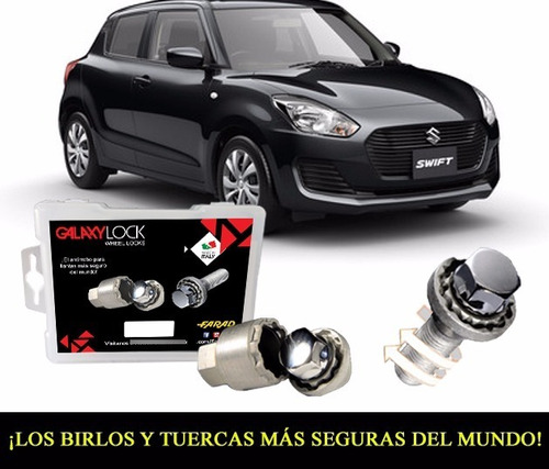 Antirrobo Rines Suzuki Swift Glx Aut. 2018 - Promo!