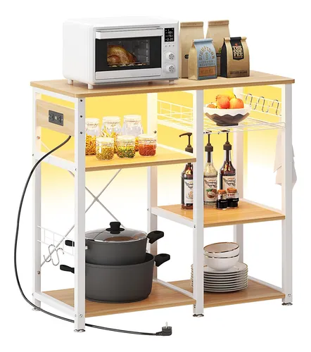comprar Sogeshome Estante Cocina Para Panaderia Toma Corriente Horno
