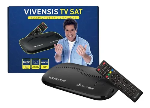 comprar Receptor Vx10 Sat Hd Digital Regional Banda Ku Vivensis