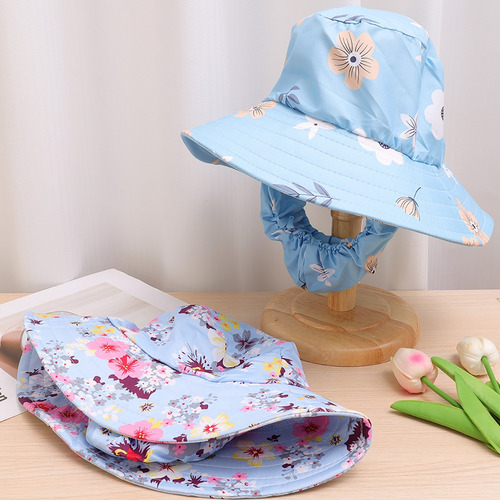 Sombrero Bohemio Transpirable Para El Sol Con Máscara Uv Int