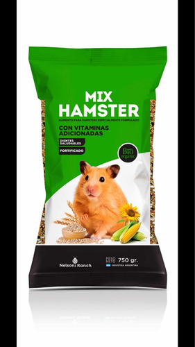 Mix Hamsters Alimento Packs D 5un X 750g C/u