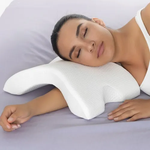 Almohada Confort T nel Para Brazo Memory Foam Funda Lavable