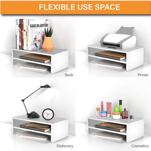Rathsyme Soporte Para Monitor, Elevador De Monitor De Comput