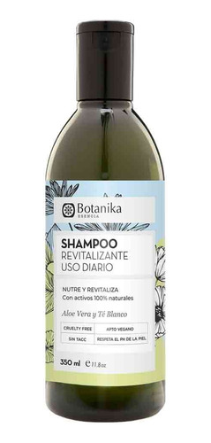 Shampoo Botanika Aloe Vera Y Té Blanco