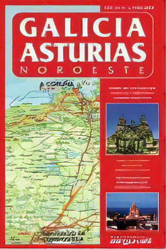 Mapa Galicia-asturias (noroeste), De Aa.vv. Editorial Arguval En Español