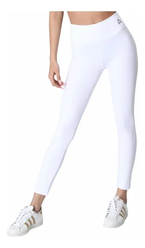 Calza blanca deportiva mujer sales