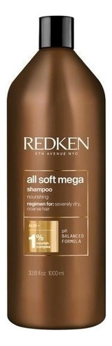 Shampoo Redken All Soft Mega 1000 Ml