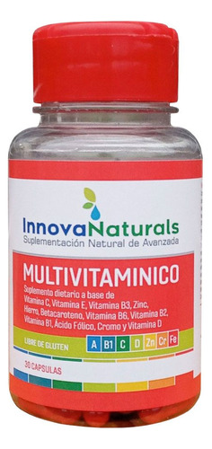 Innovanaturals Multivitamínico Aporta Vitalidad Y Energía Sabor No