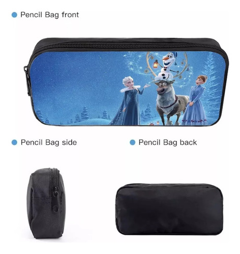 . Set De Mochila Frozen Princess De 3 Piezas, Unisex, 16