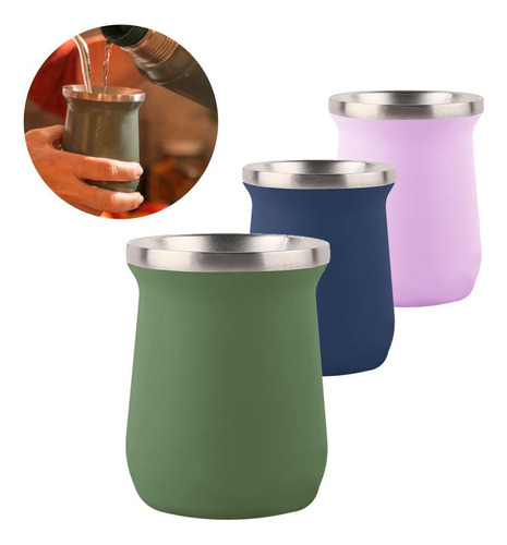 Mate Acero Inoxidable Doble Pared 300 Ml