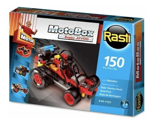 Rasti Motobox Arenero 150 Pz Con Circuito Eléctrico Y Motor