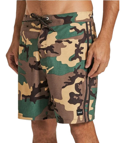 Bermuda Hurley Phantom Tailgate 18 Camuflado