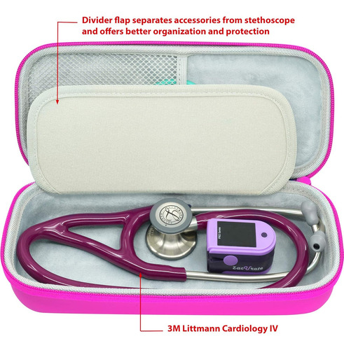 Estuche Butterfox Con Divisor, Ranura Para Id, Color Rosa