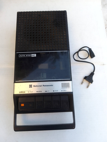 Grabador Cassette National Panasonic . Japón. Reparar (Usado)