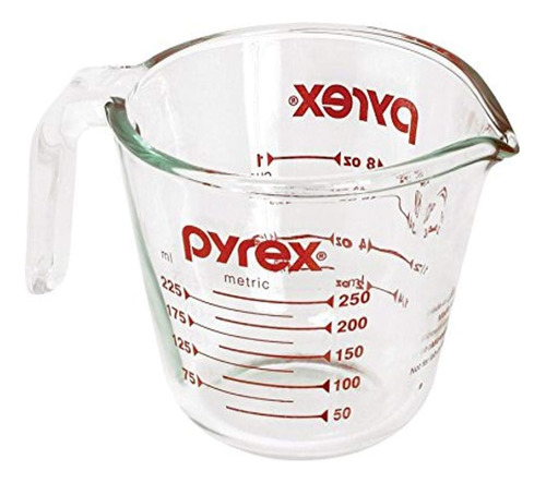 Vaso Medidor De Vidrio Pyrex Prepware De 1 Taza